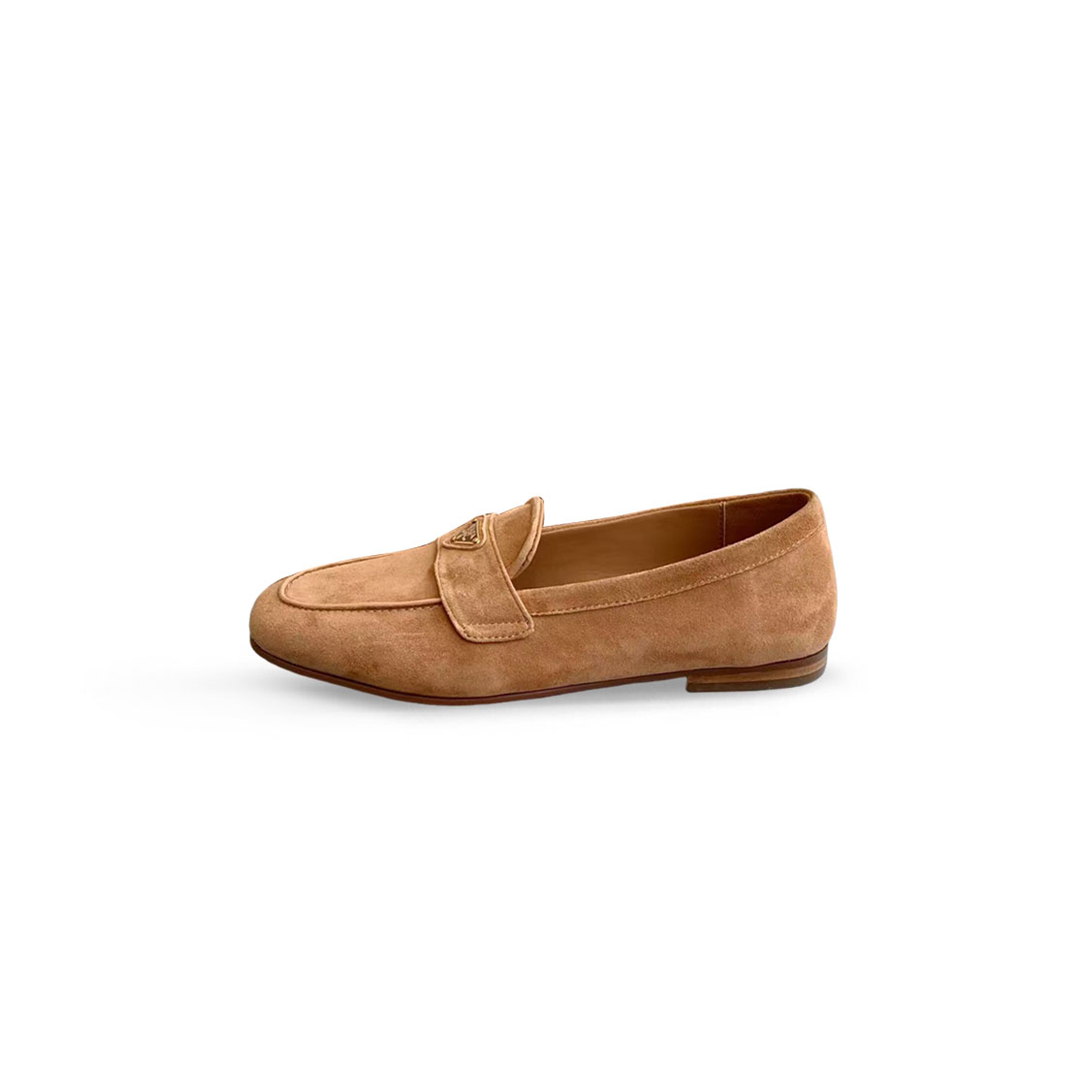Pra*a suede penny loafer